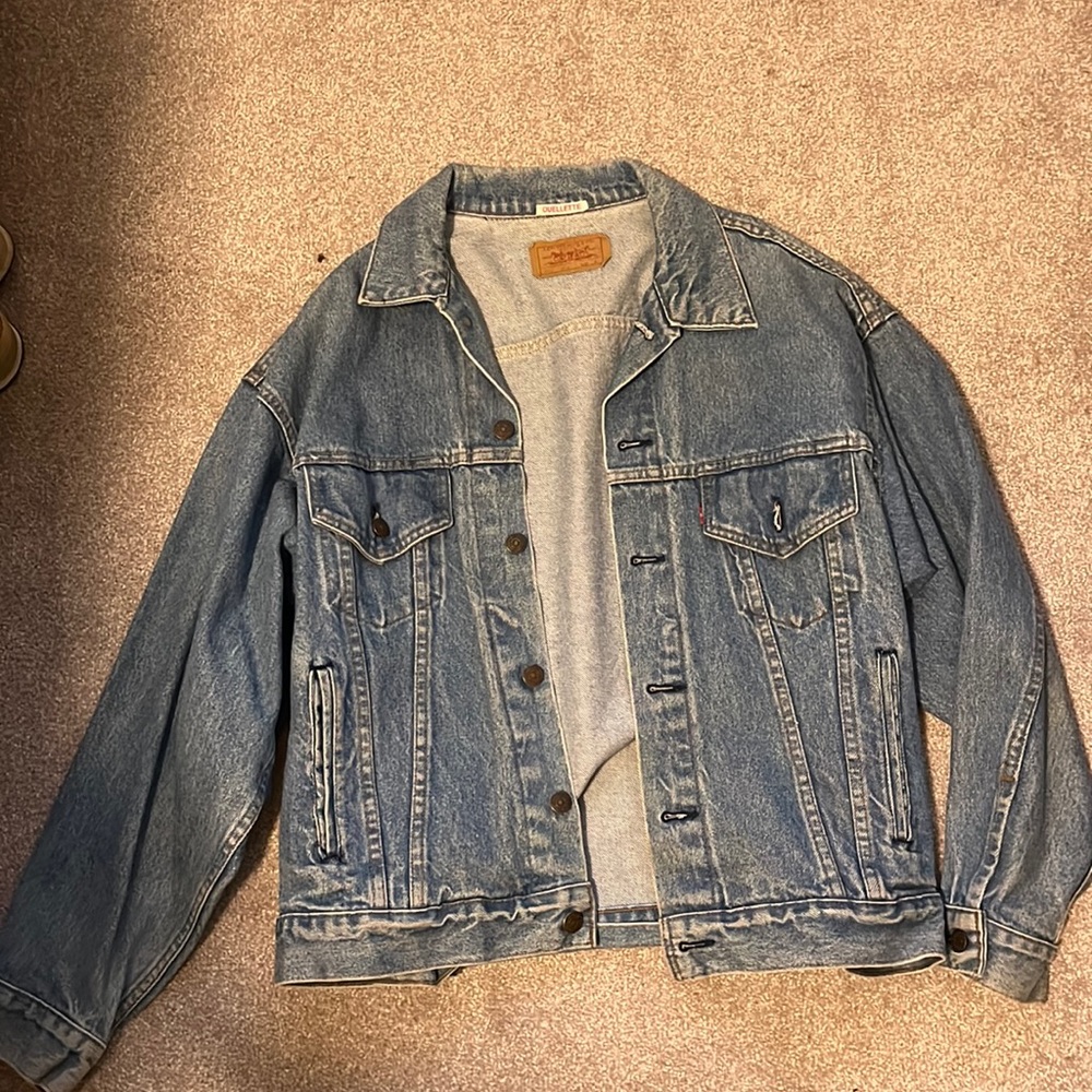 Mens Levi Jean Jacket